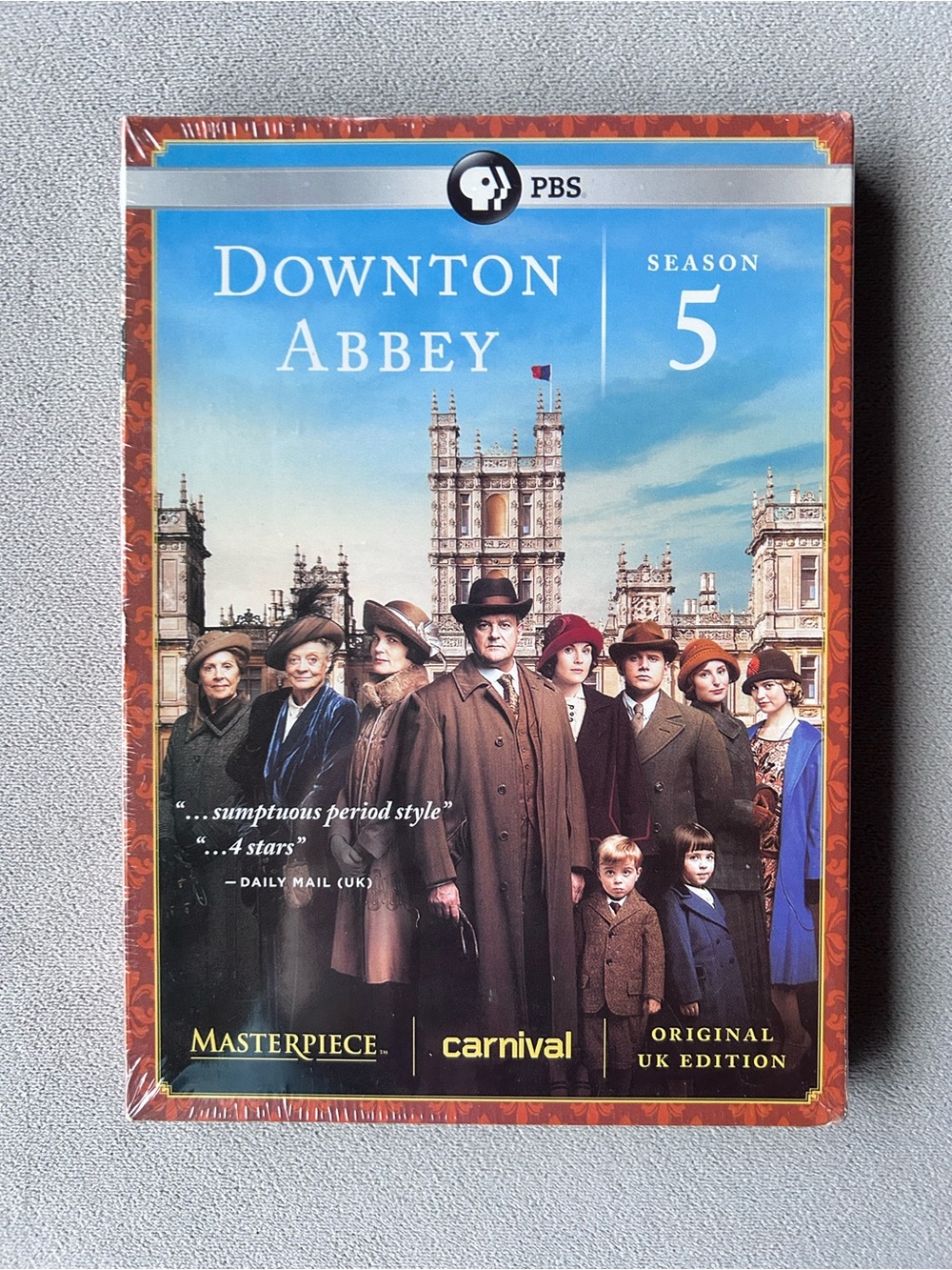 Downton Abbey ~ Season 5 ~ DVD Box Set ~ Brand New!